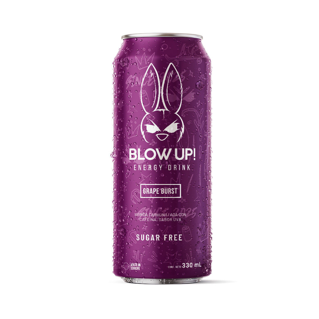 BlowUp Energy Drink – Sabor Uva – 330 ml