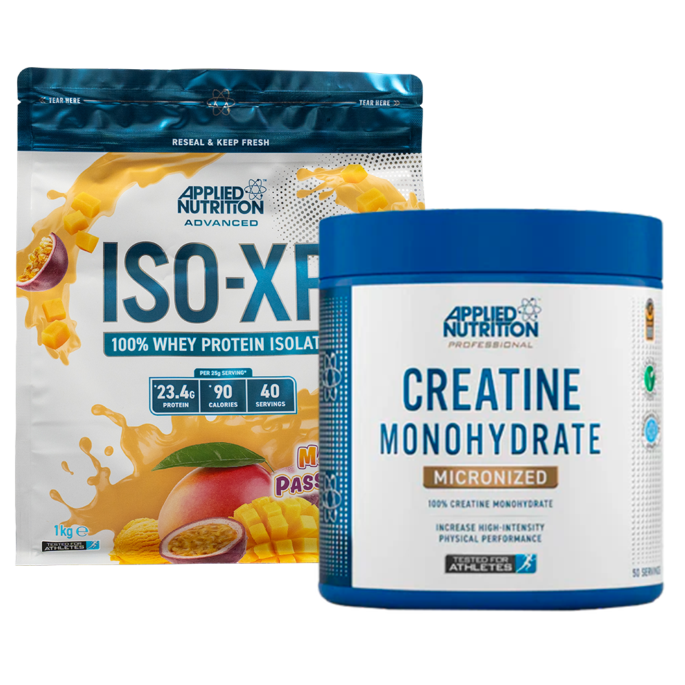 Promo Fuerza - ISO-XP Mango & Passionfruit 1 kg + Creatina Monohidratada 250 g