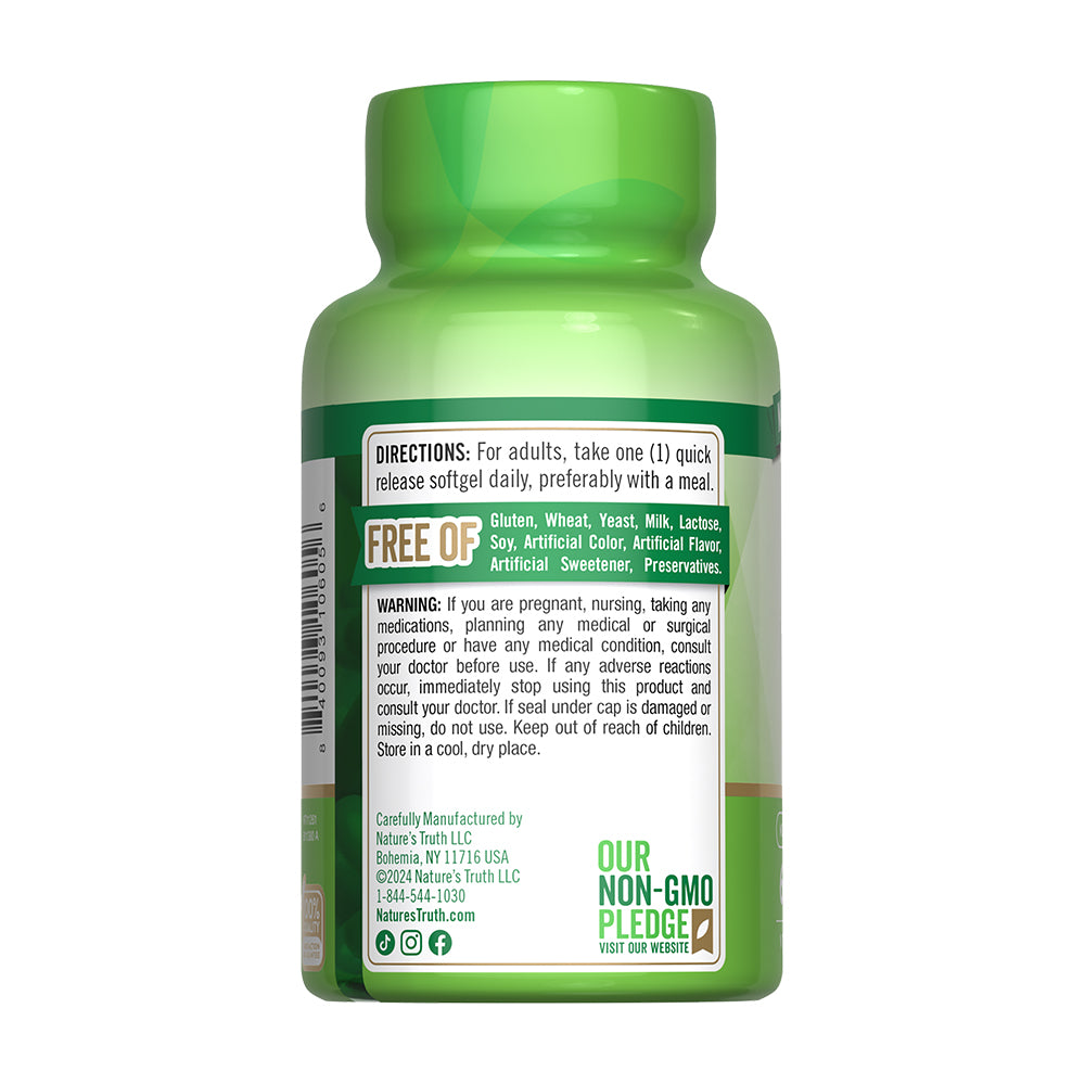 Nature’s Truth Vitamina E 450 mg (1,000 UI)