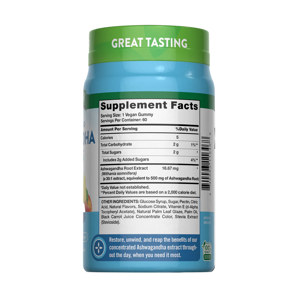 Gomitas de Ashwagandha 500 mg