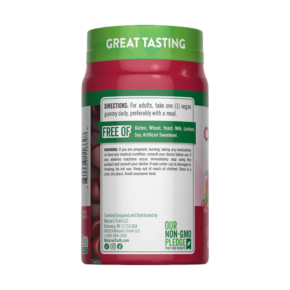 Gomitas de Cranberry - 60 gomitas