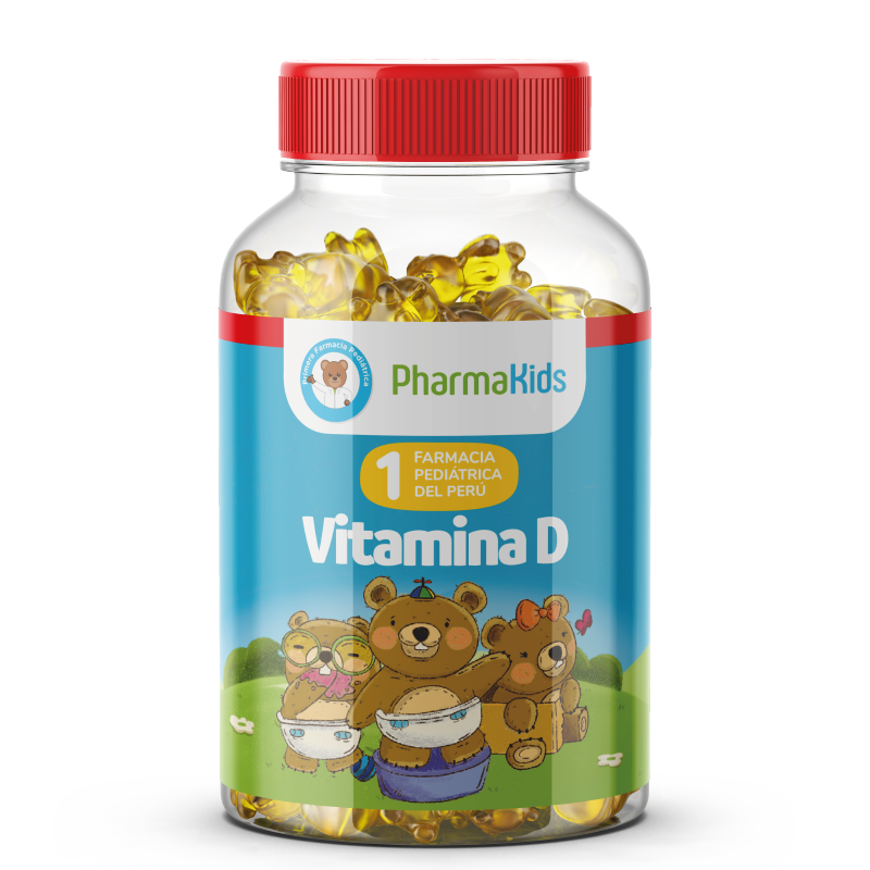 Gomitas de Vitamina D 400 UI - 30 gomitas