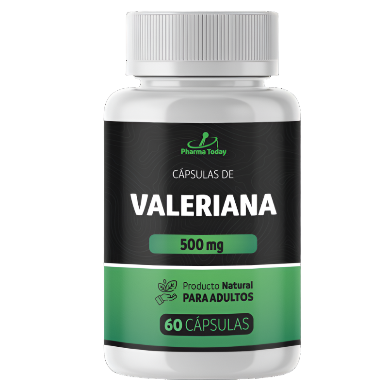 Cápsulas de Valeriana 500 MG - 60 cápsulas