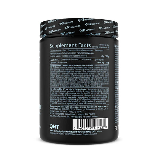 QNT L-Glutamina 6000 mg – 350 g