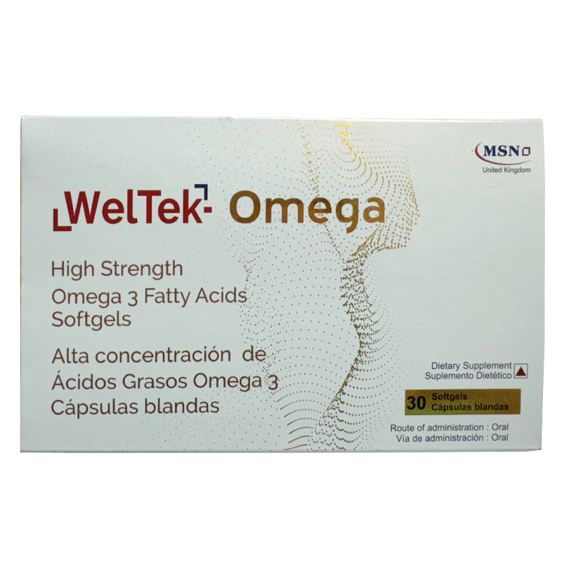Weltek Omega 3 1000 MG - 30 cápsulas blandas