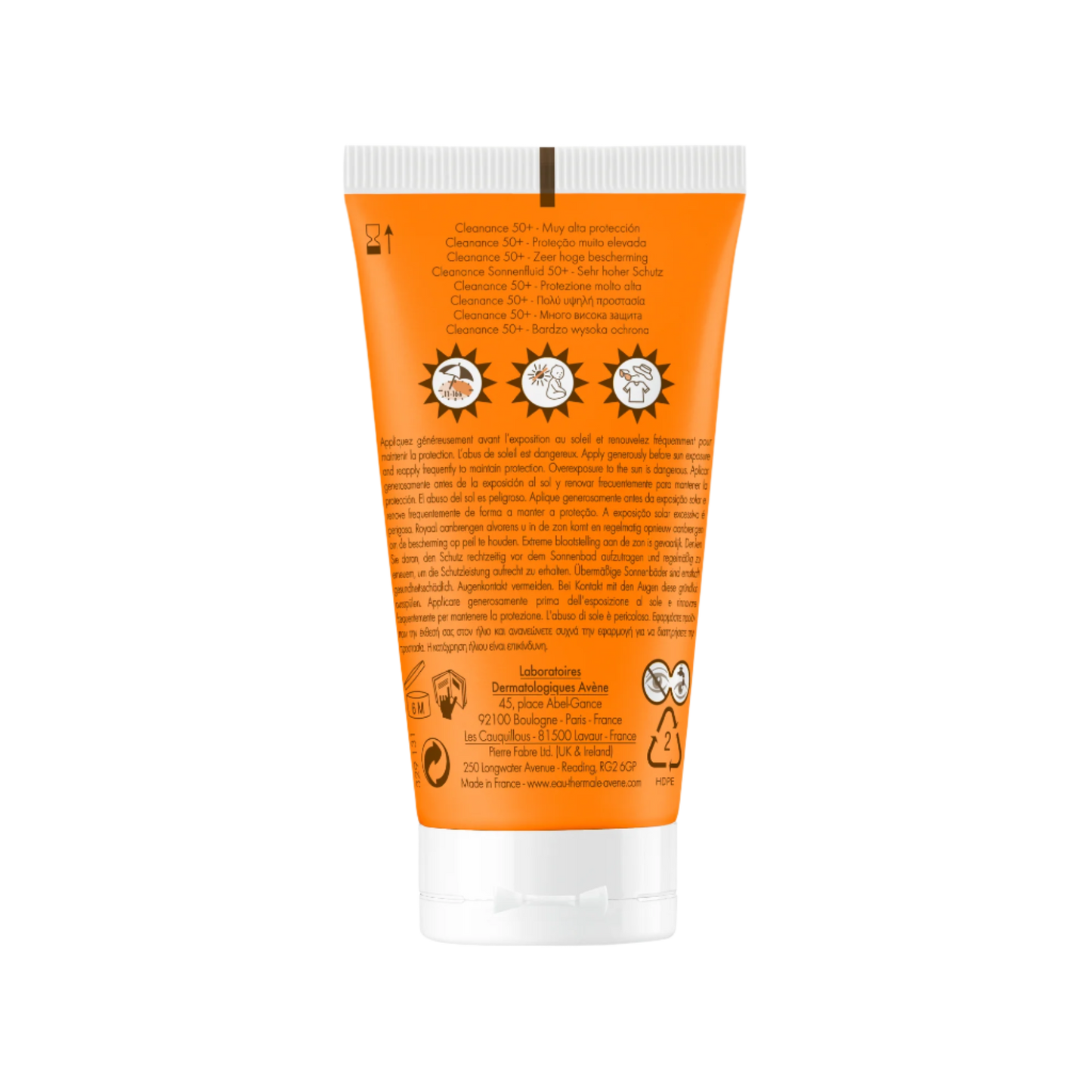 Protector Solar Cleanance SPF 50+ x 50 ml