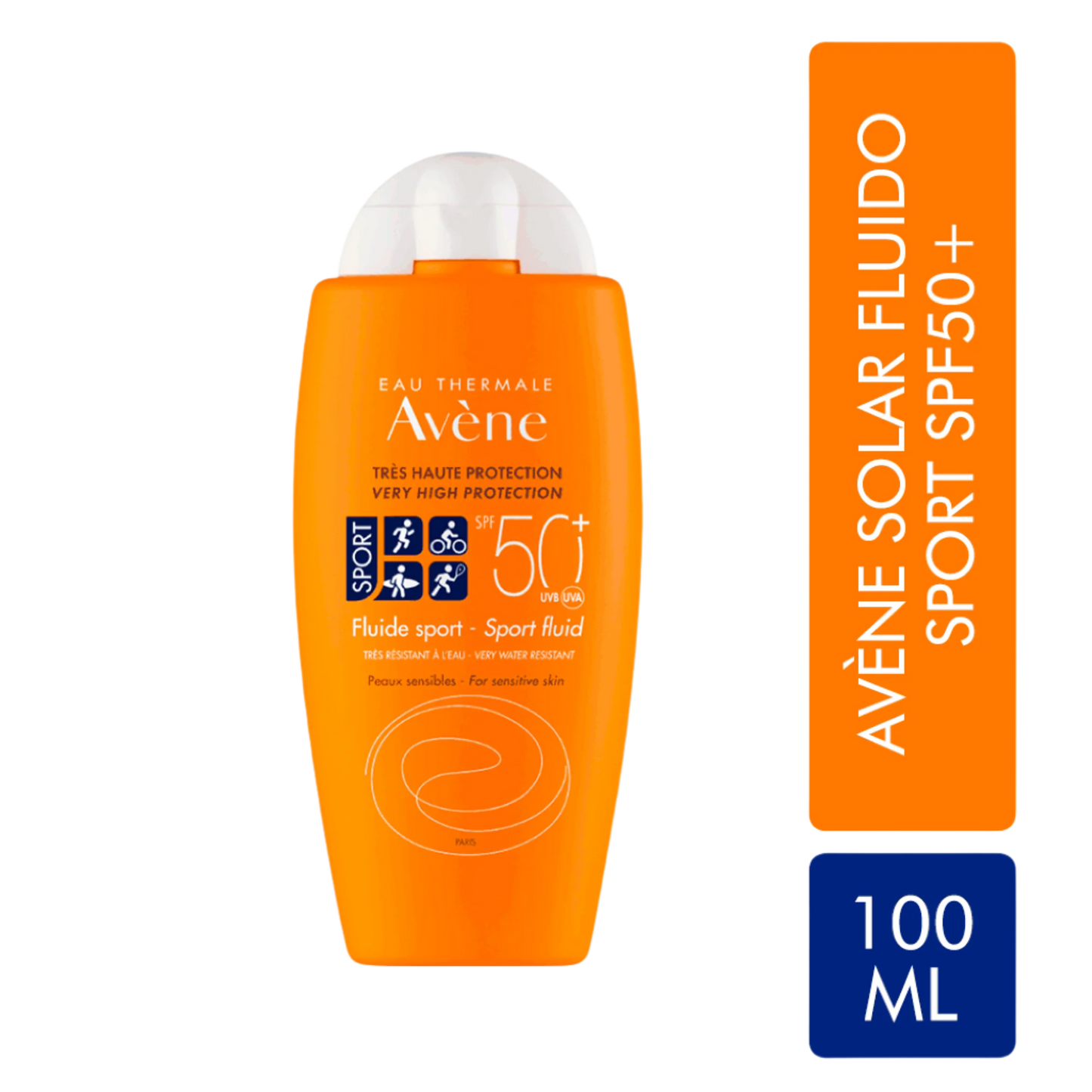 Protector Solar Fluido Sport SPF50+ x 100 ml