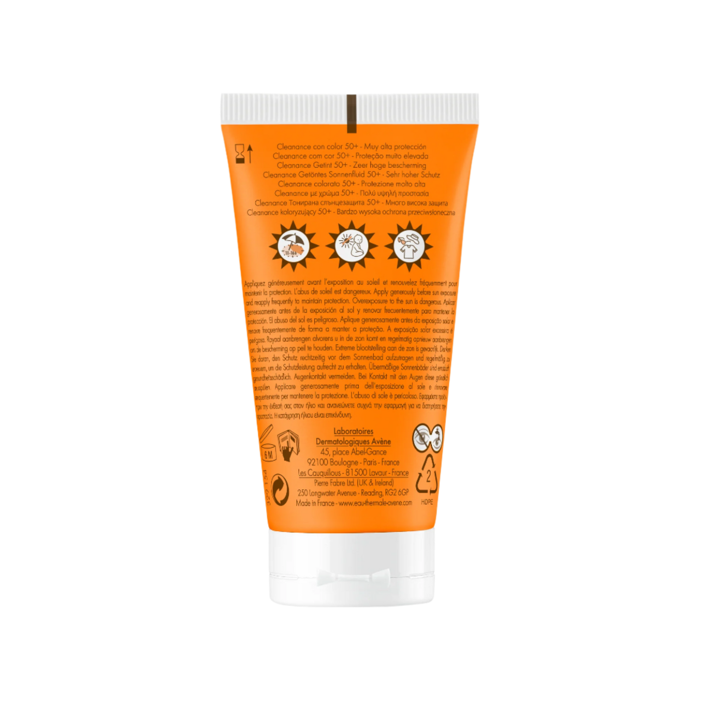 Protector Solar Cleanance Color SPF 50+ x 50 ml