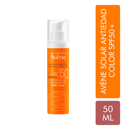 Protector Solar Antiedad Color SPF 50+ x 50 ml