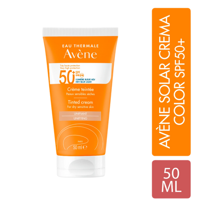 Protector Solar Crema Color SPF 50+ x 50 ml