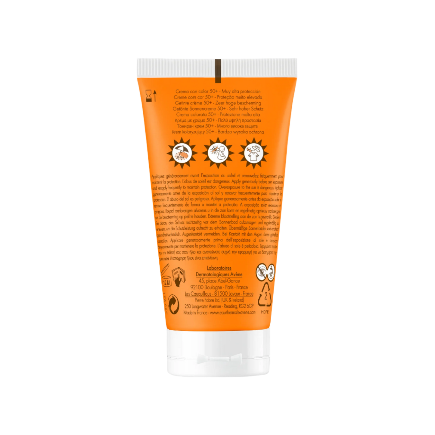 Protector Solar Crema Color SPF 50+ x 50 ml