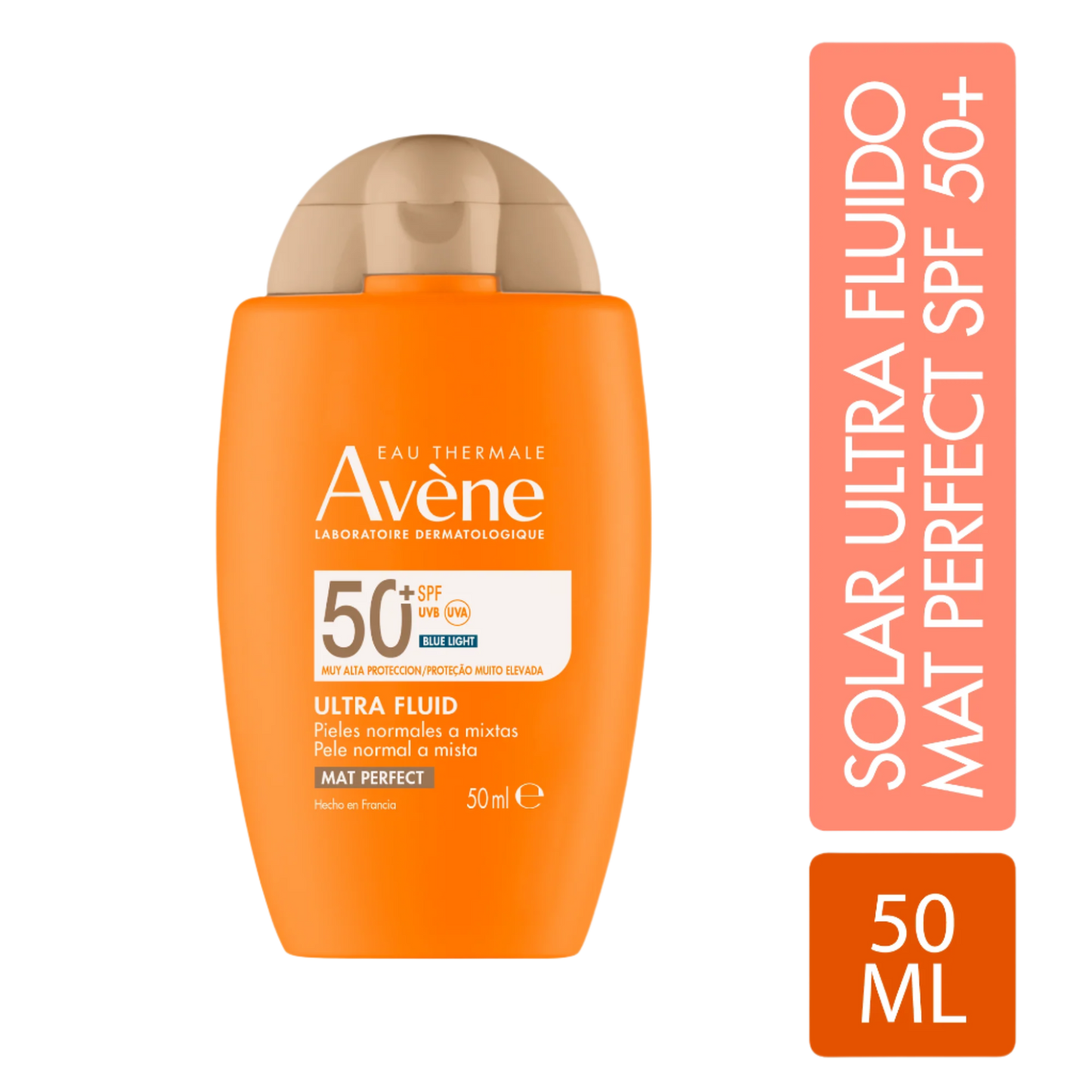 Protector Solar Ultra Fluid Mat Perfect SPF50 x 50 ml