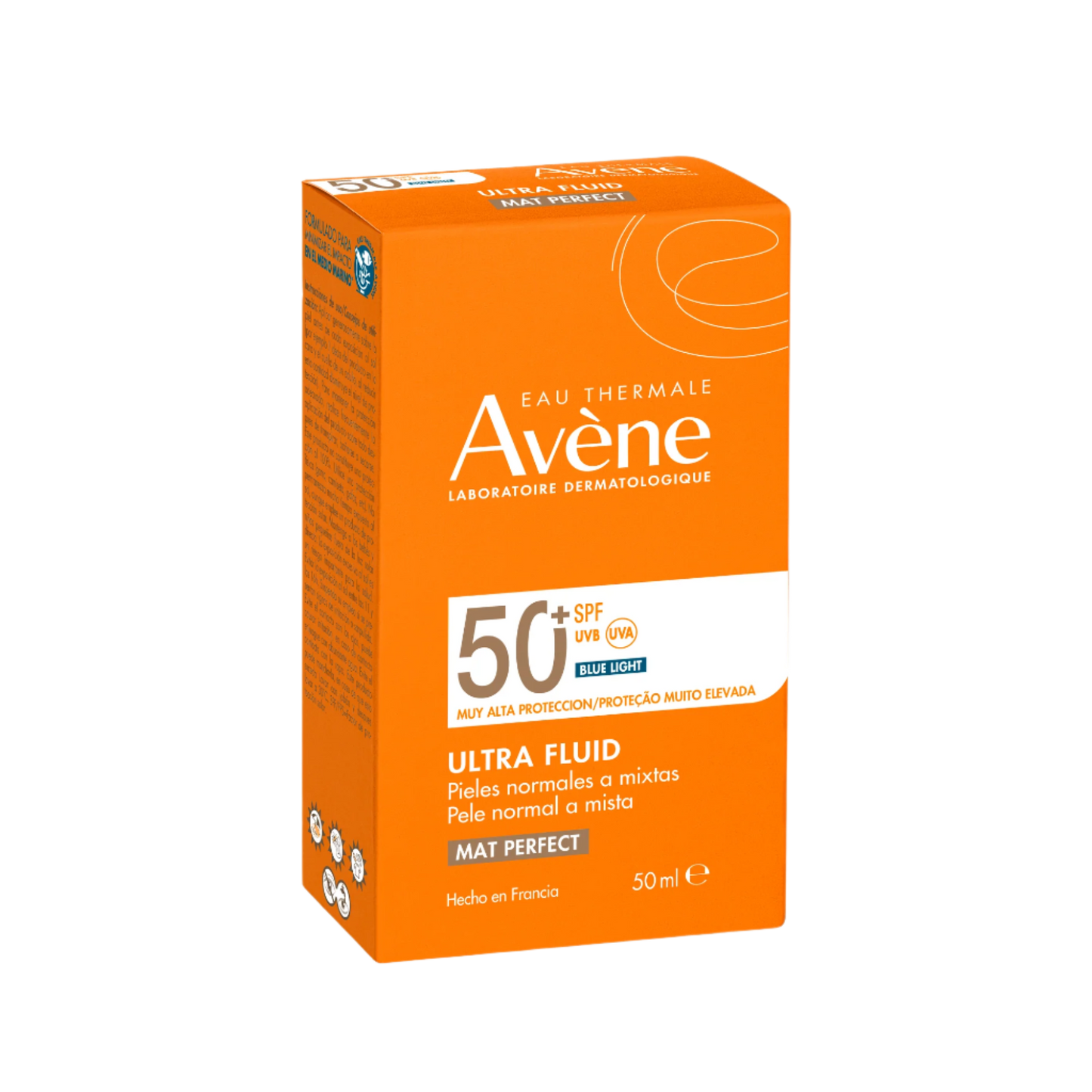 Protector Solar Ultra Fluid Mat Perfect SPF50 x 50 ml