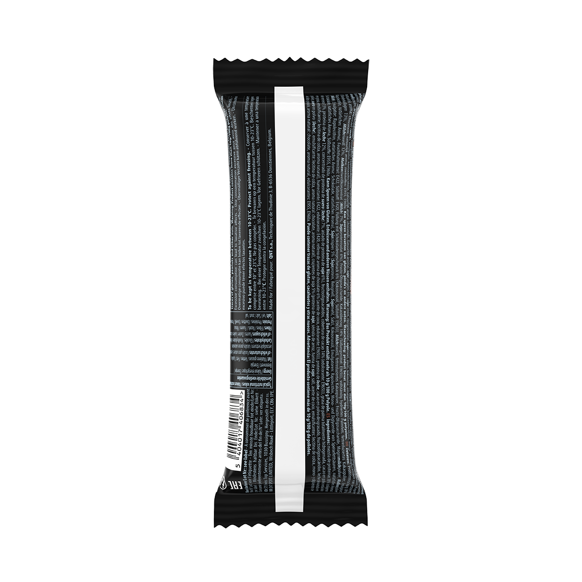 QNT 40% Proteína Crunchy Bar – Sabor Chocolate – 65 g