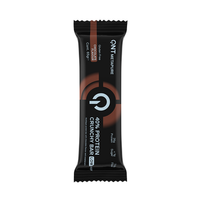 QNT 40% Proteína Crunchy Bar – Sabor Chocolate – 65 g