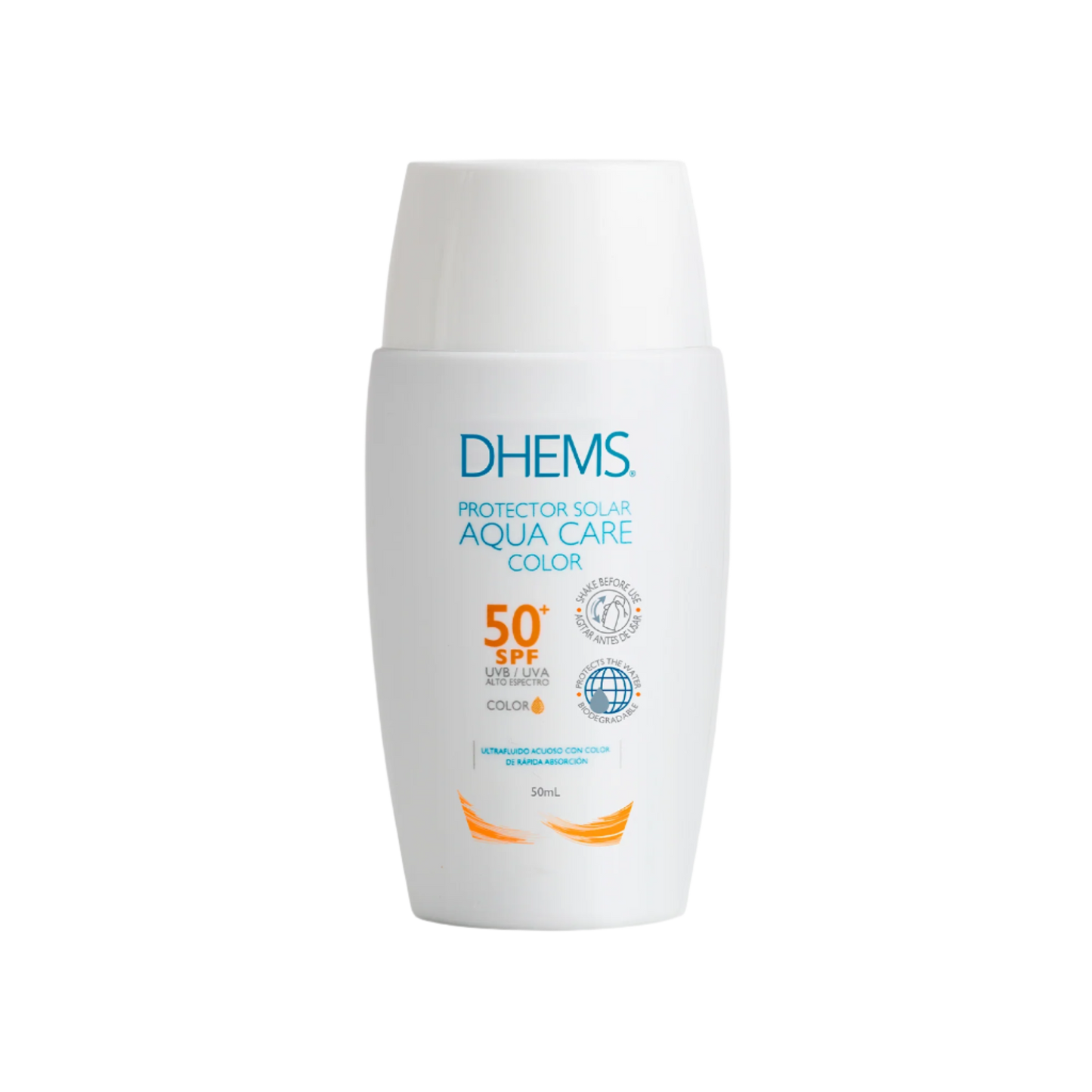 Protector Solar Aqua Care con color x 50 ml