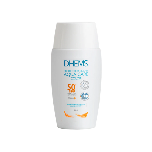 Protector Solar Aqua Care con color x 50 ml