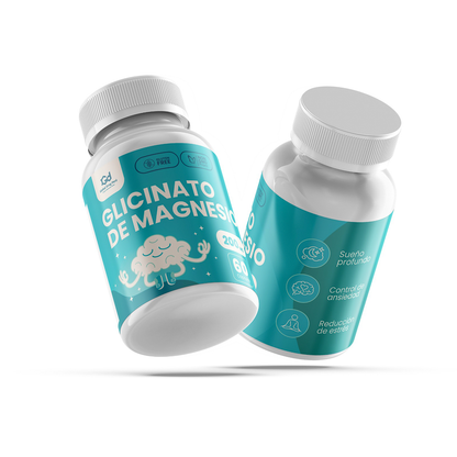Glicinato de Magnesio 200 mg - 60 Cápsulas