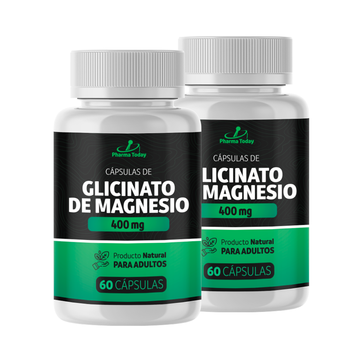 Promo Relax - 2 frascos de Glicinato de Magnesio