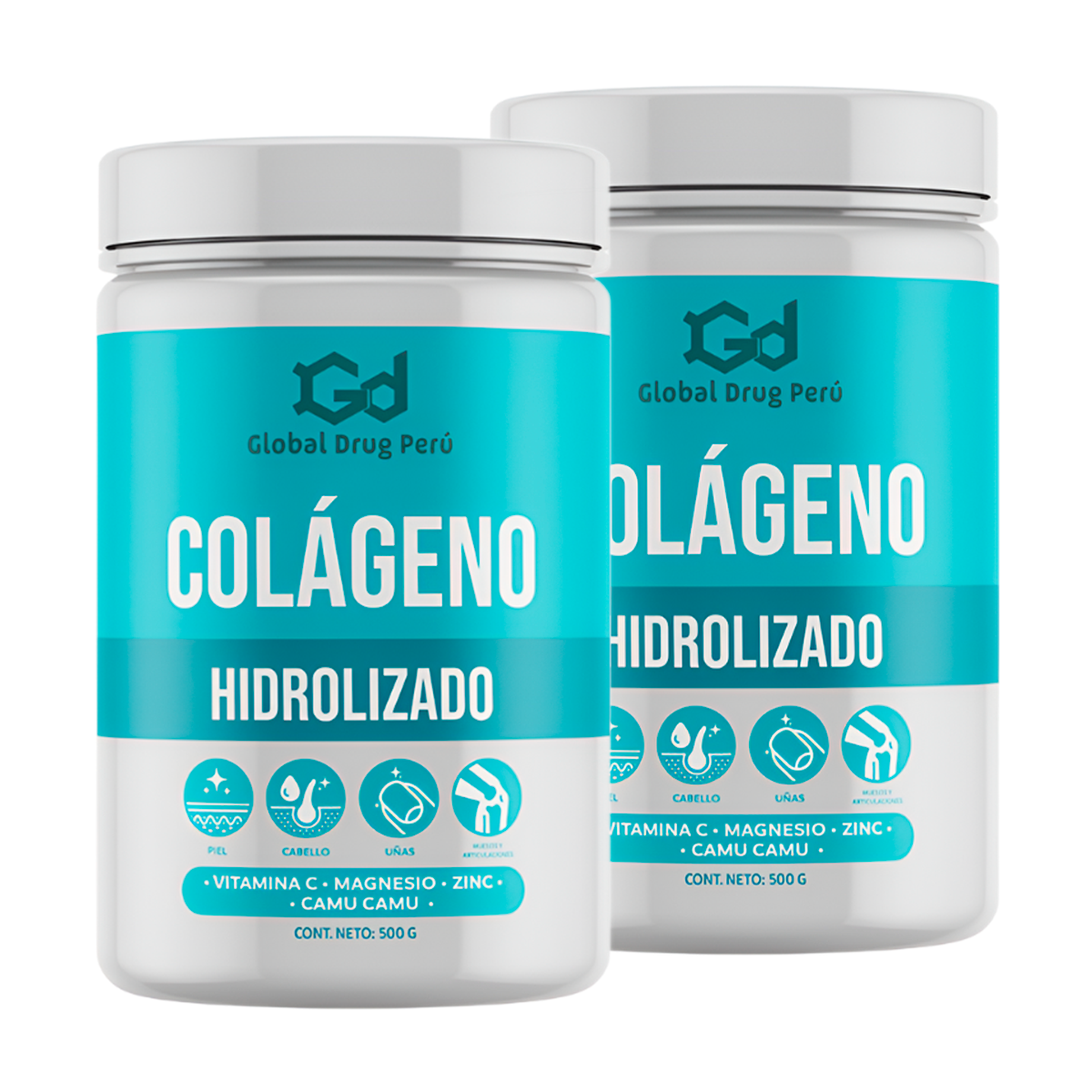 Colágeno Hidrolizado en polvo 500 GR