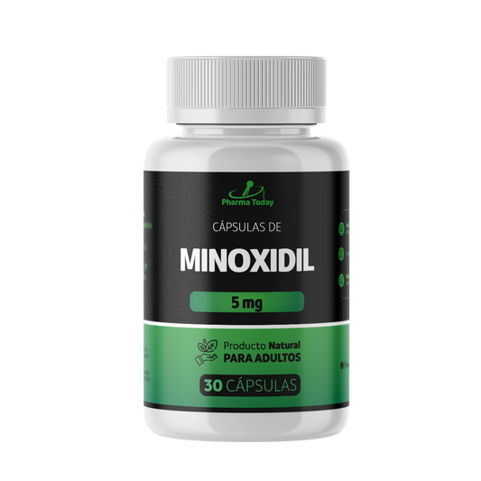 Cápsulas de Minoxidil 5 MG - 30 cápsulas