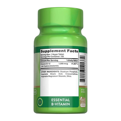 Vitamina B-12 1,000 mcg
