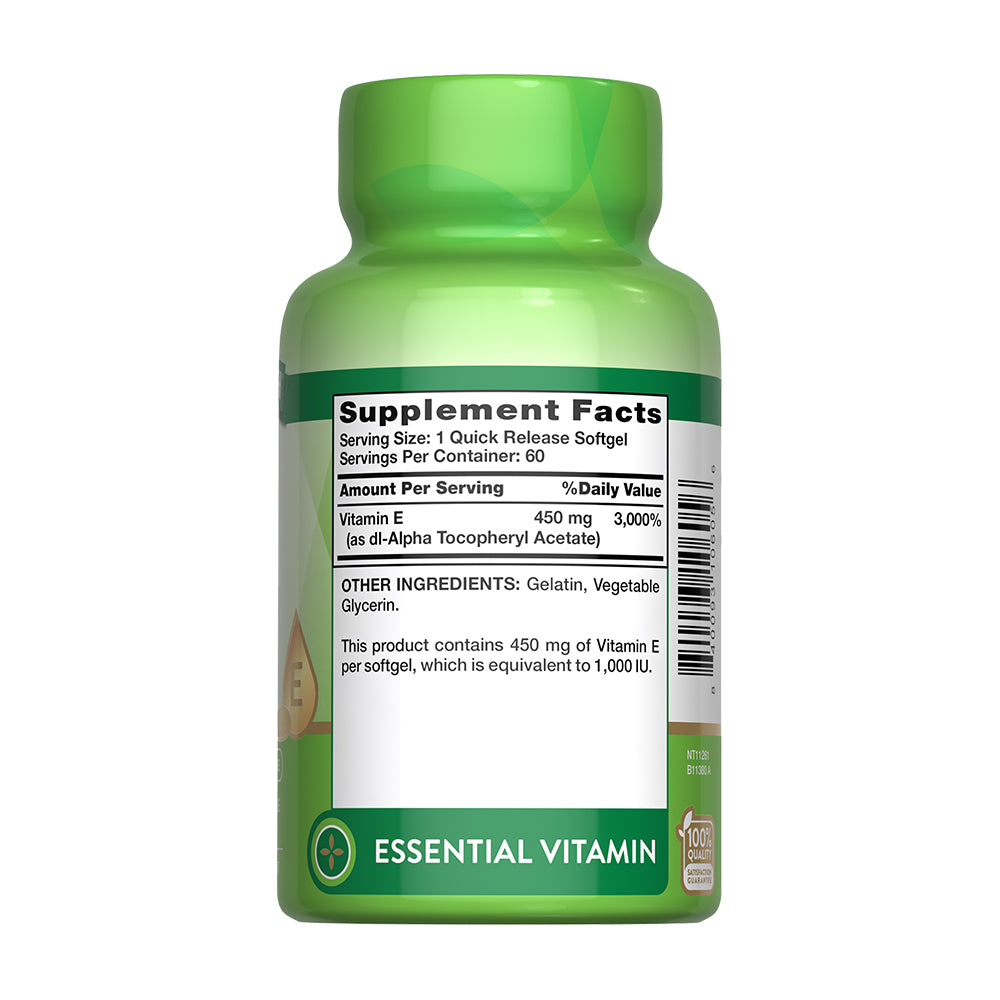 Nature’s Truth Vitamina E 450 mg (1,000 UI)