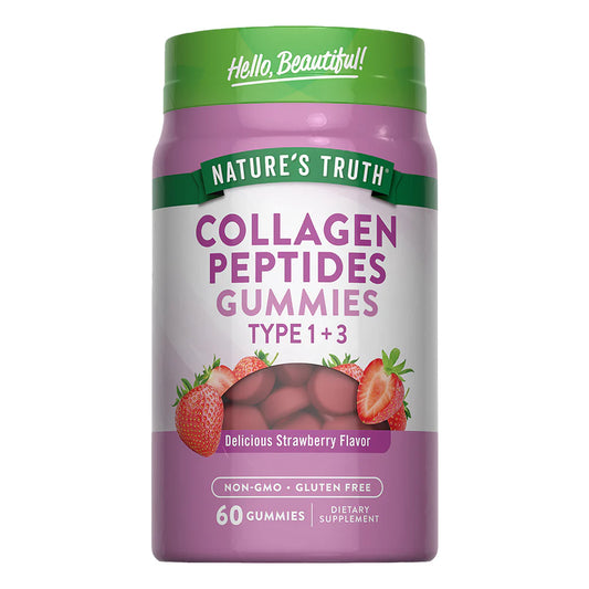 Gomitas de Péptidos de Colágeno Tipo 1 + 3 – 60 Gomitas