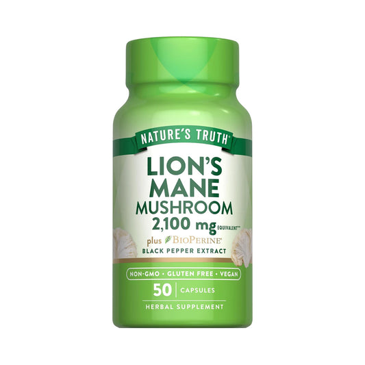 Lion’s Mane 2,100 mg x 50 Cápsulas