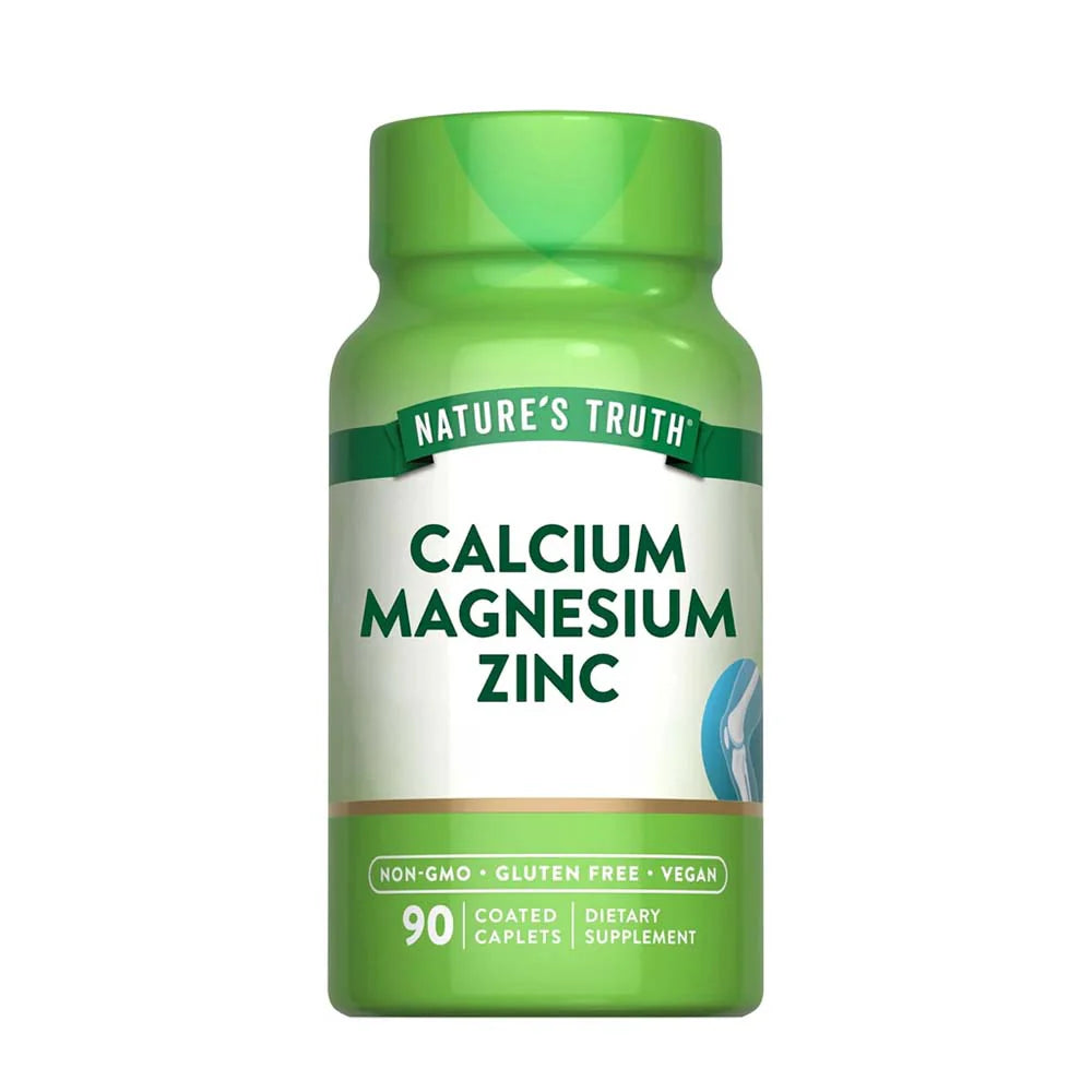 Calcio, Magnesio y Zinc – 90 Cápsulas
