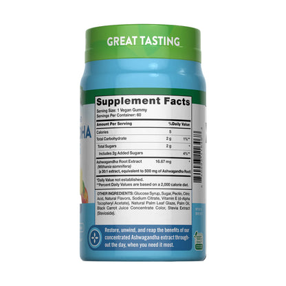 Gomitas de Ashwagandha 500 mg