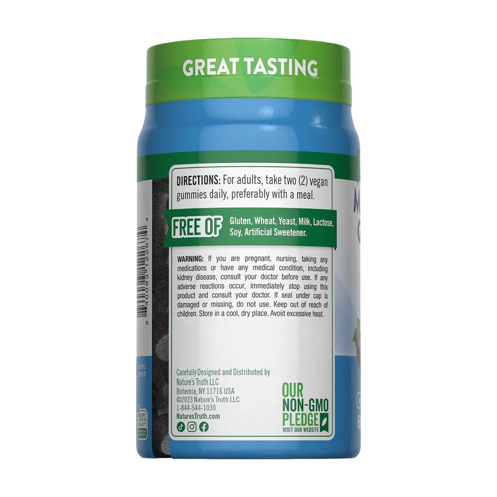 Gomitas Glicinato de Magnesio 200 mg