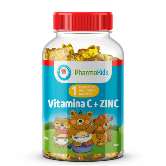 Gomitas de Vitamina C + Zinc - 30 gomitas