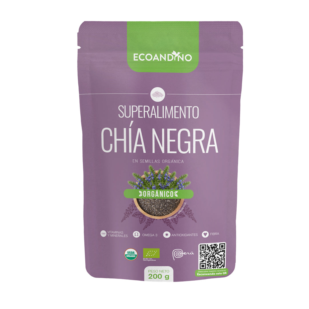 Chía Orgánica en Semillas – 200 g