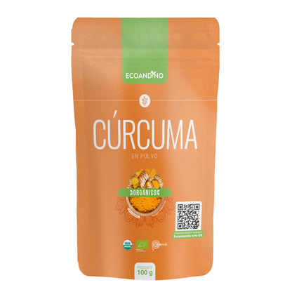 Cúrcuma Orgánica en Polvo – 100 g