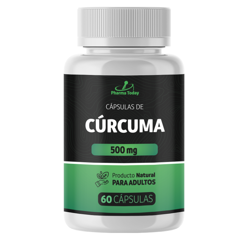 Cápsulas de Cúrcuma 500 MG - 60 cápsulas