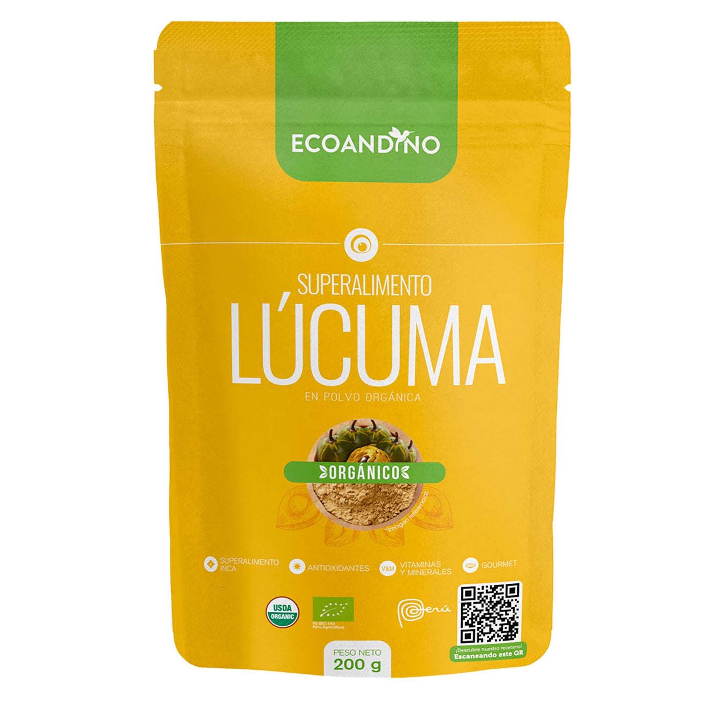 Lúcuma en Polvo – 200 g