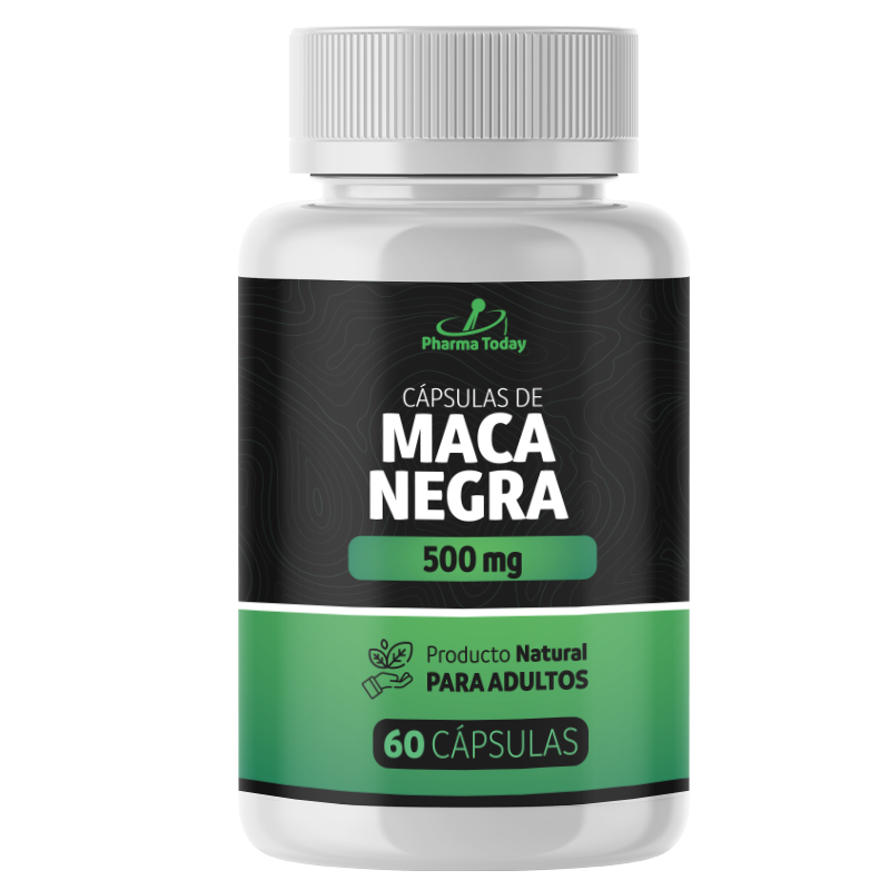 Cápsulas de Maca Negra 500 MG - 60 cápsulas
