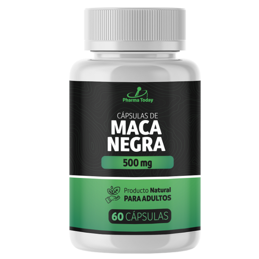 Cápsulas de Maca Negra 500 MG - 60 cápsulas