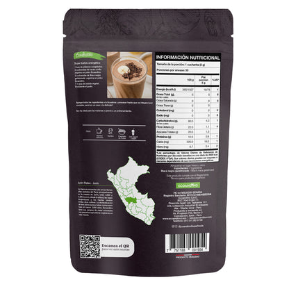 Maca Negra Gelatinizada Orgánica - 200 g