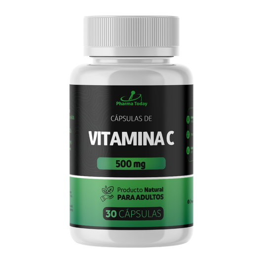 Cápsulas de Vitamina C 500 MG - 30 cápsulas